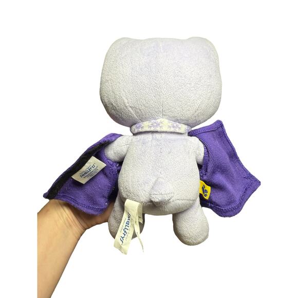 Hello Kitty Build A Bear BAB Smallfry Mini Plush Toy Purple 8" Sanrio Snowflake - Picture 6 of 10